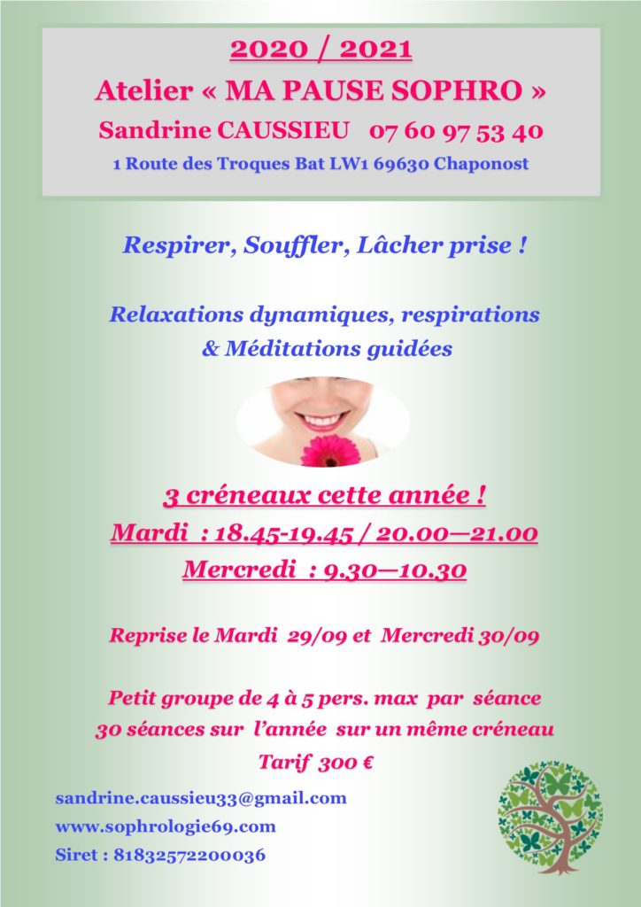sophrologie méditations guidées groupe